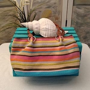 Ladies casual and colorful shoulder bag